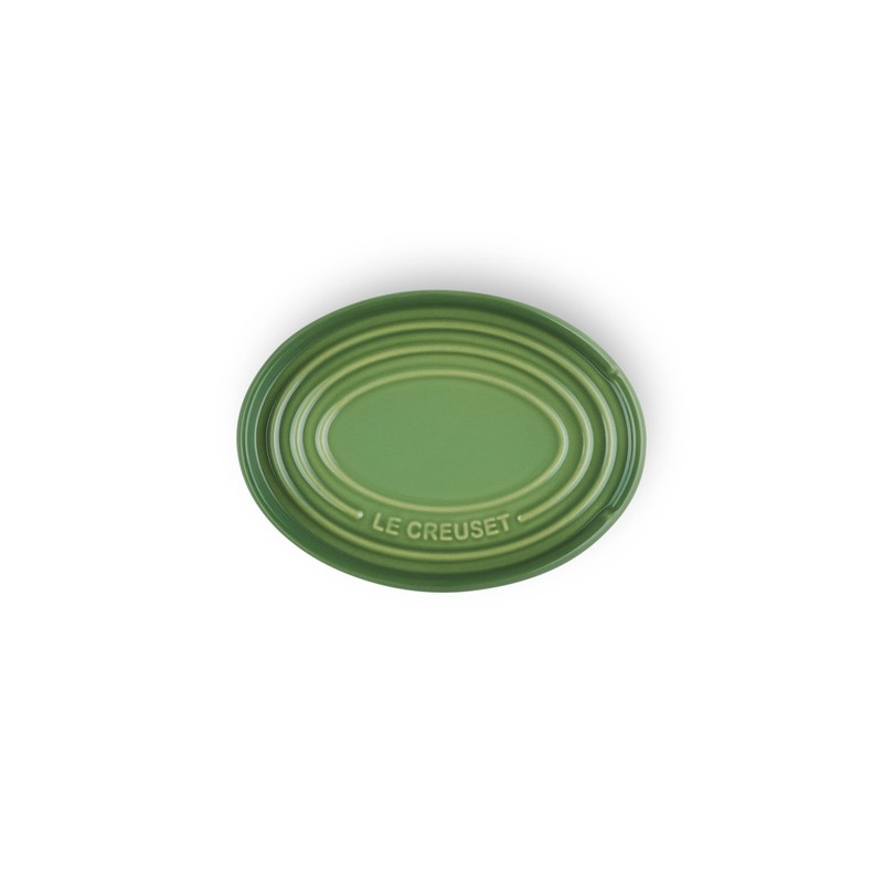 Le Creuset Stoneware Oval Spoon Rest Bamboo, 71507154080099
