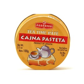 Tea Time Pate (Cajna Pasteta) - 3.5oz (Pack of 6)