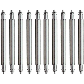 Eichmüller Premium Stainless Steel Spring Bars 1.5 mm Diameter 22 mm for Watches Bracelets Pack of 10, Classic