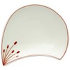 Arita Ware 97732 Koraku Kiln Plum Petal Small Plate, White