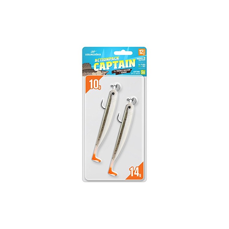 Lieblingsköder Captain Action Pack 12.5 cm