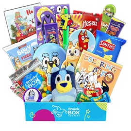 Snack Box Hampers Christmas Bluey Gift Basket – Small