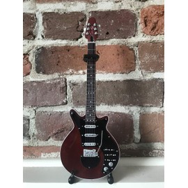 FanMerch Queen Brian May “Red Special” Mini Guitar Replica Collectible