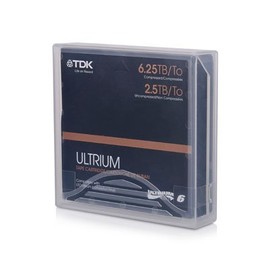 TDK LTO Ultrium 6 Tapes, 2.5TB/6.25TB, Part # 62032
