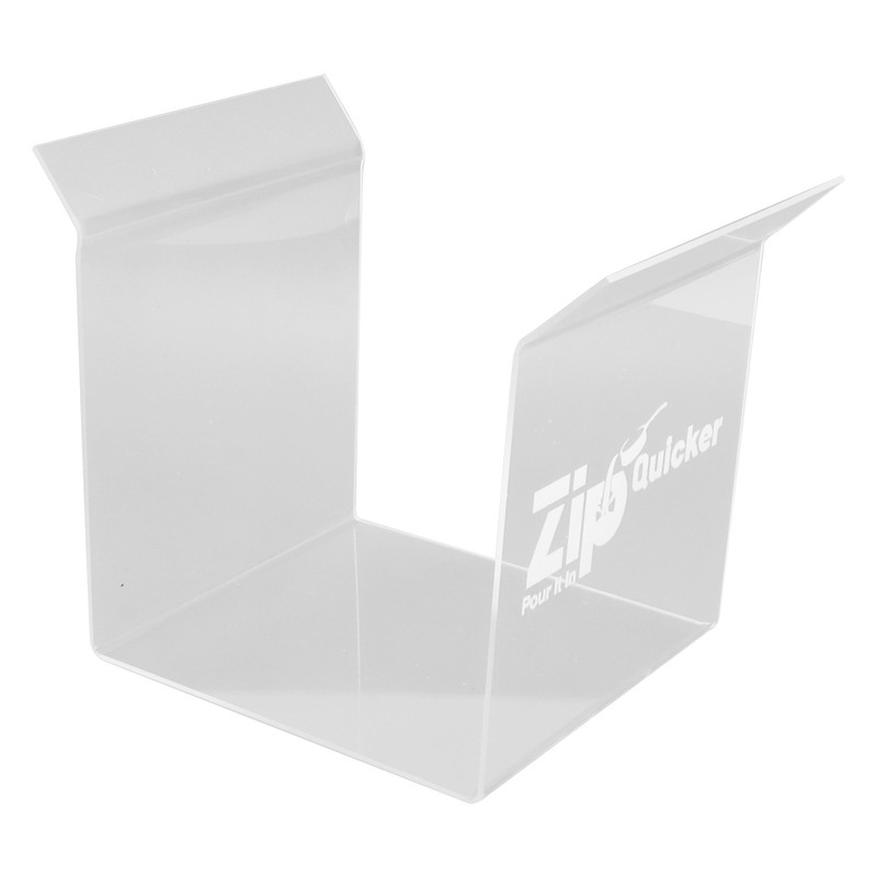Ziplock Bag Holder Baggy Rack Holder Acrylic Handsfree to Pour