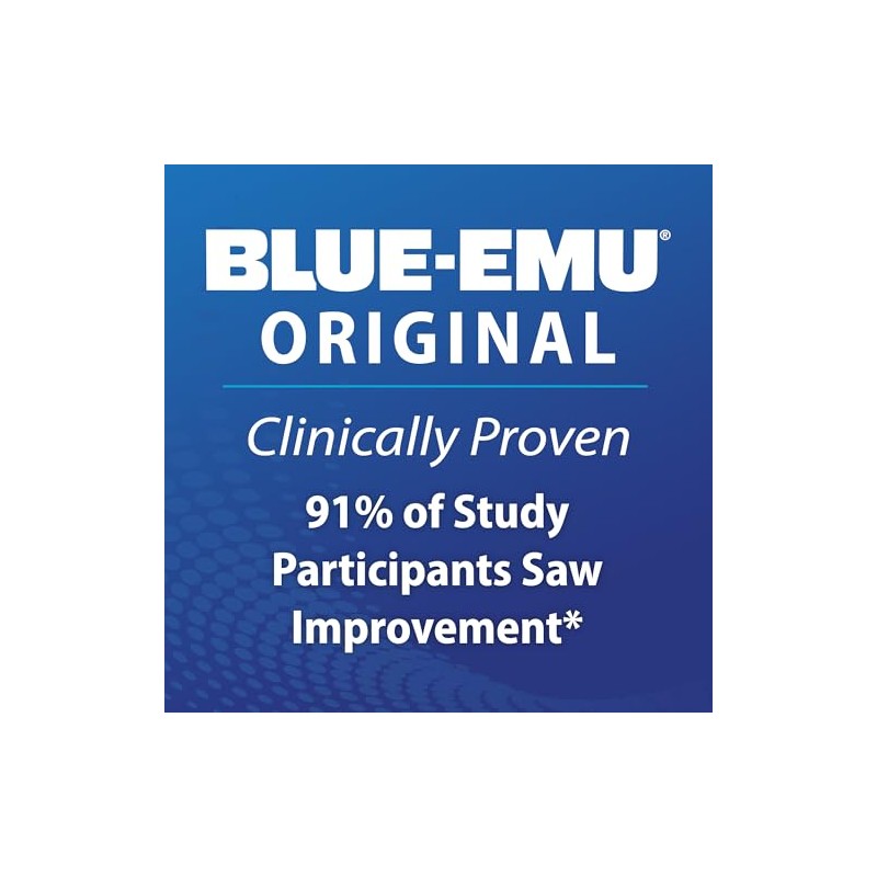 BLUE-EMU Original Super Strength Cream, Soothing Muscle & Joint Support,