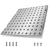 10"x10"x0.8" Aluminum 6061 Fixture Plate Jig Custom CNC Machining Manufacturing