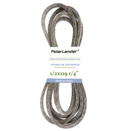 Riding Lawn Mower Kevlar Deck Belt 1/2" x 119 1/4" Compatible for John Deere M154294 M134268 EZtrak Z225 and Z235 V-Belt