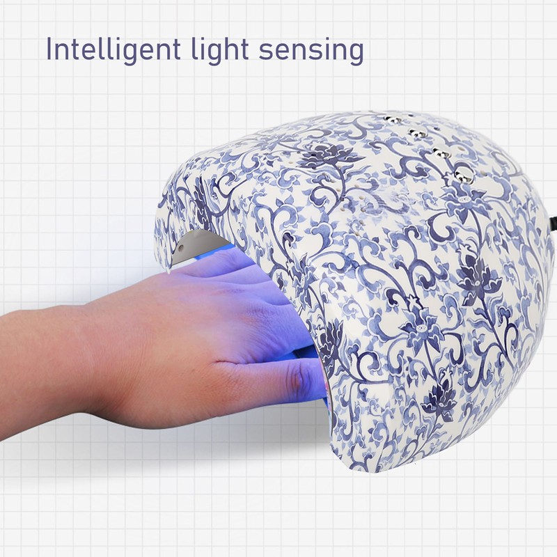 LED Nail Lamp USB Gel Light Nail Polishing 180 Degree