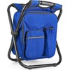 Kikerike Backpack Stool Cooler Chair Heavy Duty 300 LBS Max