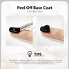 GAOY Peel Off Gel Base Coat for Gel Nail Polish,