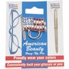 Calabria United States of America USA Crystal Flag Pin Eyeglass/Sunglass