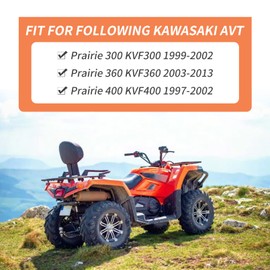 Tektall Front Left Right Brake Calipers W/Pads for Ka.wasaki Prairie 300 KVF300 Prairie 360 KVF360 Prairie 400 KVF400 43080-5135 43080-5136