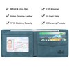 Wallet for Men-Genuine Leather RFID Blocking Bifold Stylish Wallet With