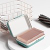 Pack of 2 Portable Soap Dish, Travel Soap Dish, Leak-proof