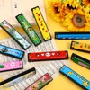 UPINS Harmonica,16 Holes Cartoon Musical Instrument,Beginners Harmonica for Musical Party