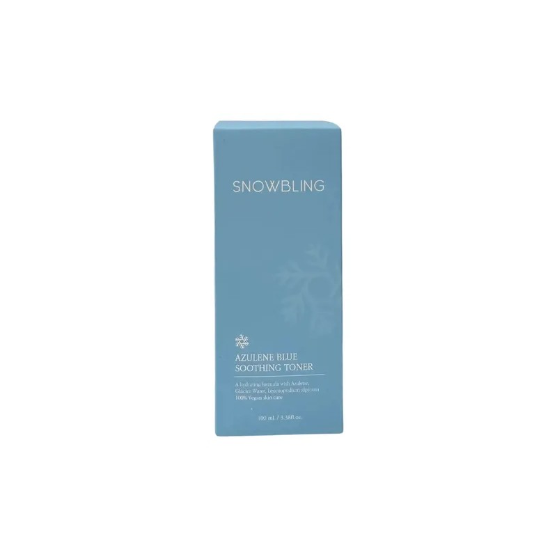 Snowbling Azulene Blue Soothing Toner Todo Tipo De Piel Día/noche