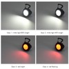 LED Mini Keychain Light Portable Rechargeable 800lm COB Keychain Flashlights