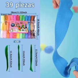 CB Foamy Moldeable 36 Piezas Diferentes Colores, Plastilina