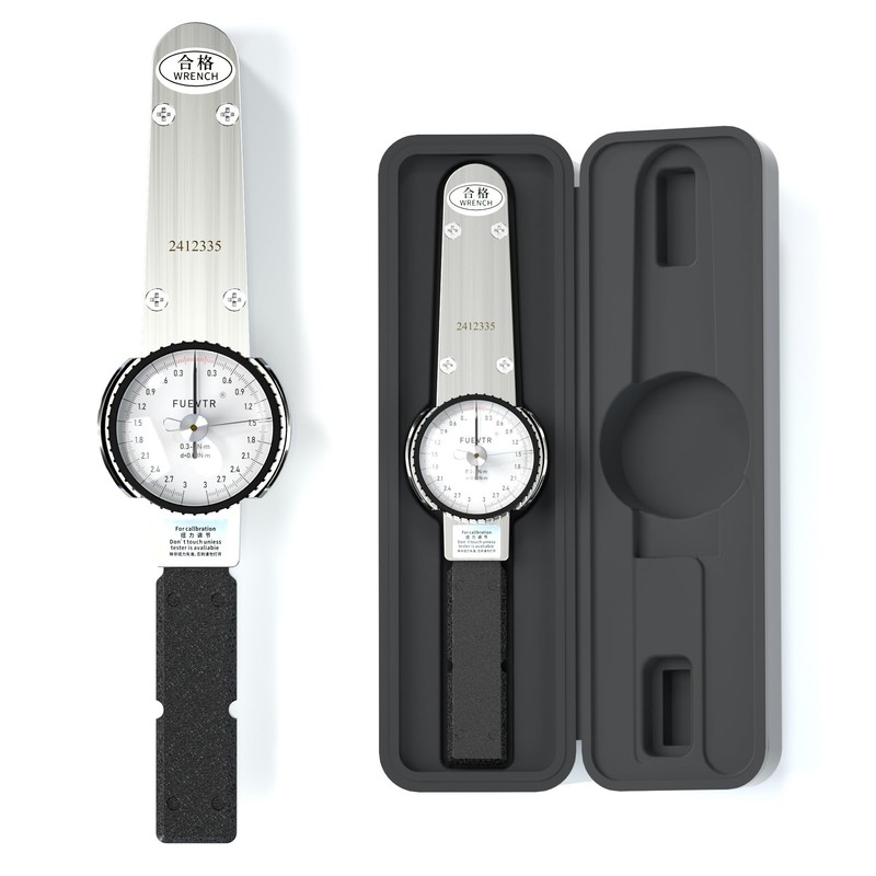 Dial Torque Wrench, 0.3-3 N.m Dial Torque Wrench, 1/4 inch