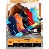 Fourluoo 6 Pairs Ankle Hiking Running Socks for Men Women