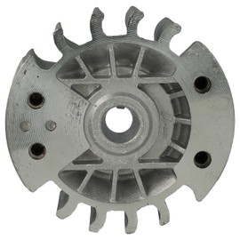 vhbw Pole Wheel Compatible with Stihl MS 250, MS 230 C, MS230 L, MS250 B Chainsaw - 9cm OD 3.6cm Thickness, 350g Silver