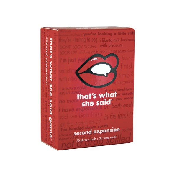That's What She Said Game - Second Expansion (Packaging May Vary)
