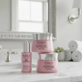 Kit De Tratamiento Facial Ponds Sérum Crema De Día Y Noche                                                                                            