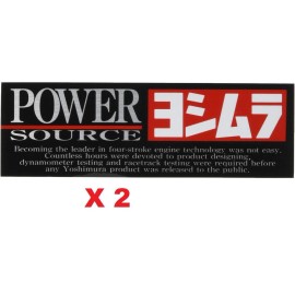 Decals Stickers ( 5" X 2" ) Exhaust Yoshimura Motorcycle Street Super Bike DE68