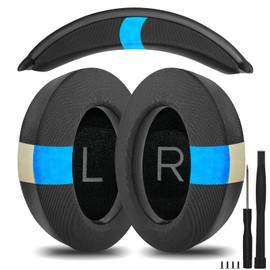 Nullmini Replacement Ear Pads for Bose QuietComfort 35, QC35 II, QC45 Headphones, Ear Pads and Headband Cushion