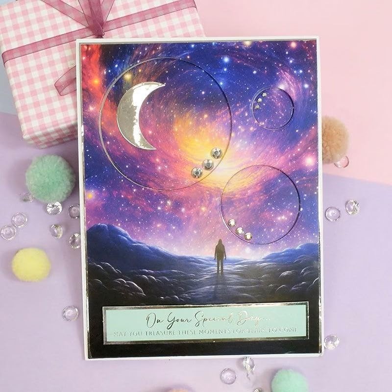 Hunydory Crafts Adorable Scorable Designer Card Packs (Sky at Night)