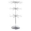 Polmart 3-Tier Spinning Display Stand ，Heavy Duty Adjustable Countertop Stand