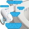 Waterpik BeWell Bidet Attachment BDT-001 Non-Electric Water Spray Angle and