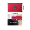 2 PCS AliPlus Morocco Flag Patches Embroidered Tactical Military Morale