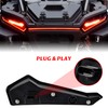 SAUTVS Tail Lights for Polaris RZR XP 1000 2024+, Red
