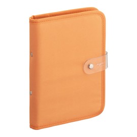 Lihit Lab Myfa N3320-4 Collectables Binder, Apricot Orange
