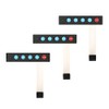 JESSINIE 3Pcs 1x5 Matrix Array Membrane Switch 5 Key Display