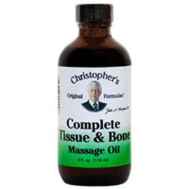 Christopher's Original Formulas Dr.Christopher's Complete Tissue and Bone Massage Oil - 4 Oz, Pack of 2