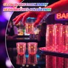 50 Pack 2oz Neon Pink Shot Cups - Vibrant Party