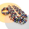 JNF Large Faux Pearl Necklaces for Women Multi strand Pearl