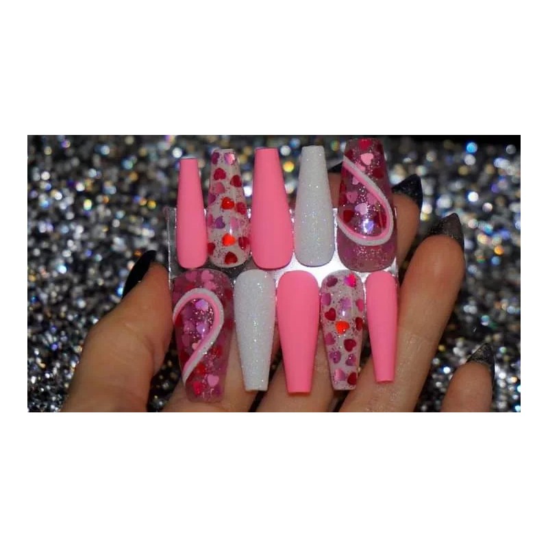 Perfect Nails Press On Uñas San Valentin Press On Calidad