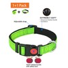 Aeclleca Reflective Dog Collar and Leash Set with Safety Locking