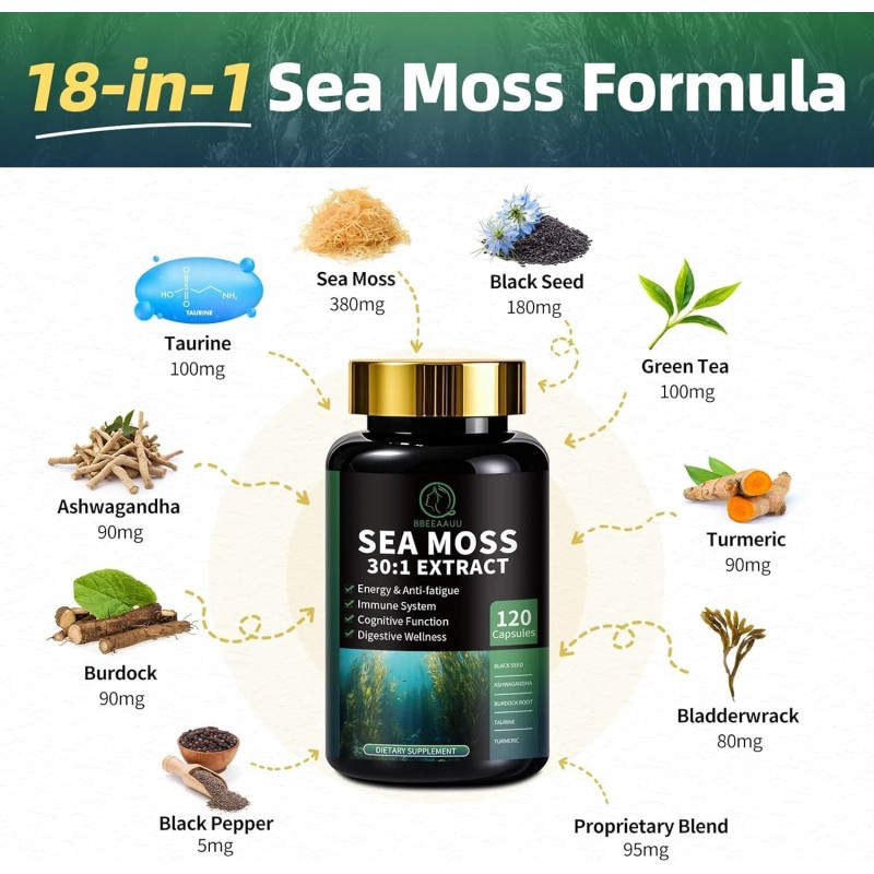 Dynamic Vitality Bundle - Sea Moss Multivitamin & Shilajit Power