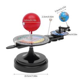 Solar System Model, 3D Solar System Educational Model Mobile Solar System Planets Model Kit for Home Kindergarten Elementary School Education