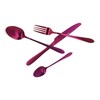 Homla ABELE Bestek Set, matt, violet, 16 pieces