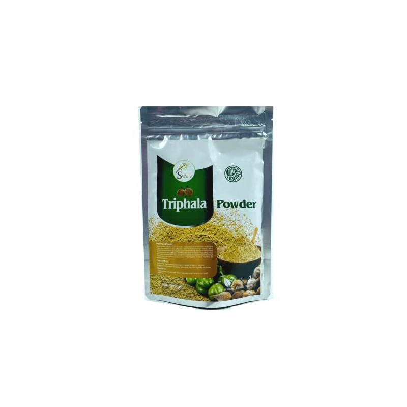 SVATV Triphala Powder 227g Formula of Amla, Haritaki & Bibhitaki