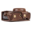 MegaGear MG1259 Ever Ready Leather Camera Case compatible with Panasonic