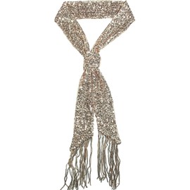 HI-party Small scarf with fashionable sequins for decoration