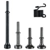 DUPDMKIN Air Hammer Bits Air Hammer Attachments Kit with 0.401"(10mm)