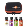 Essential Oil Gift Set Travel Case – 4 x 10ml